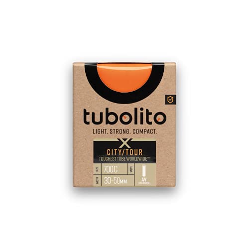 X-Tubo-Schlauch – City/Tour – 700c/28 Zoll – Presta-Ventil von Tubolito