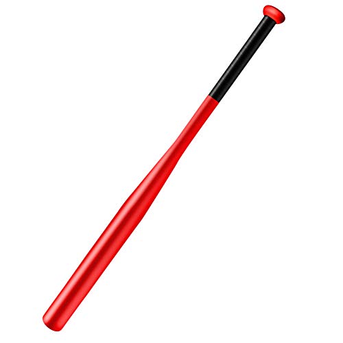 Tuggui 28 Zoll Baseball Schläger Stahl mit Tragetasche (Rot) von Tuggui