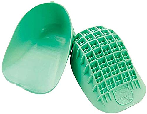 Tuli's Fersenschalen, Modell Pro für Sportschuhe + kostenlose Tube Ice Power Gel , - grün - Größe: Taglia R von Tuli's