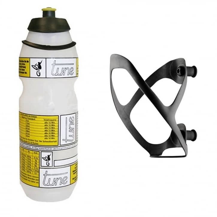 Tune Wasserträger 2.0 – Flaschenhalter Set, incl. Flasche 0,75L von Tune