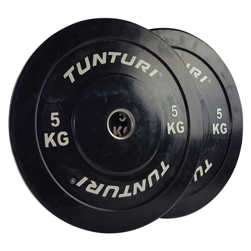 Tunturi Bumper Plate Disk Schwarz 10 kg von Tunturi