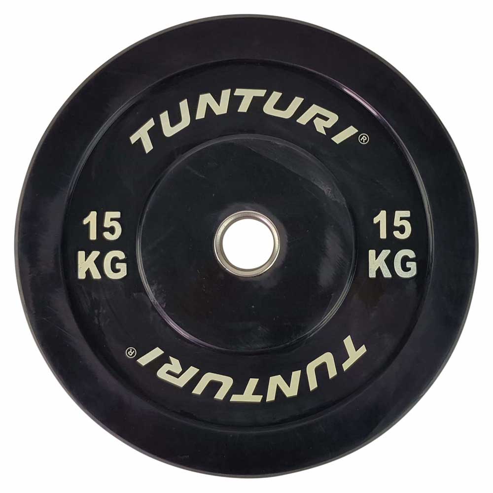 Tunturi Bumper Plate Disk Schwarz 15 kg von Tunturi