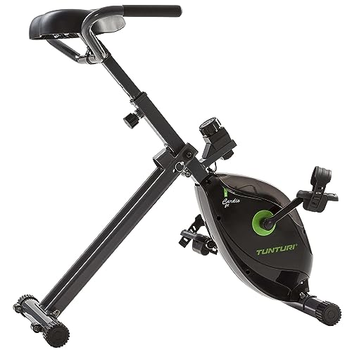 Tunturi Cardio Fit D20 Schreibtisch-Fahrrad, zusammenklappbarer Heimtrainer, Tischfahrrad für Büro und Zuhause von Tunturi