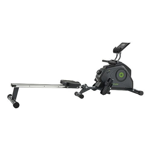 Tunturi Cardio Fit R30 Rudergerät für Zuhause/Rudermaschine/Rower/Heimtrainer mit Magnetbremssystem/klappbar und platzsparend von Tunturi