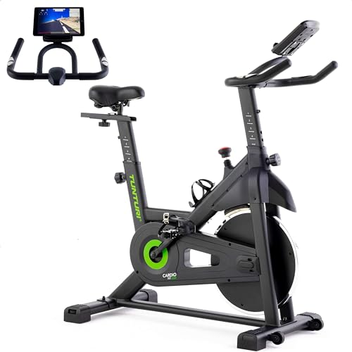 Tunturi Cardio Fit S20 Sprinter Bike - Fitness Fahrrad - Indoor-Fahrradtrainer - Niedriger Einstieg - Bluetooth - Manueller Widerstand von Tunturi