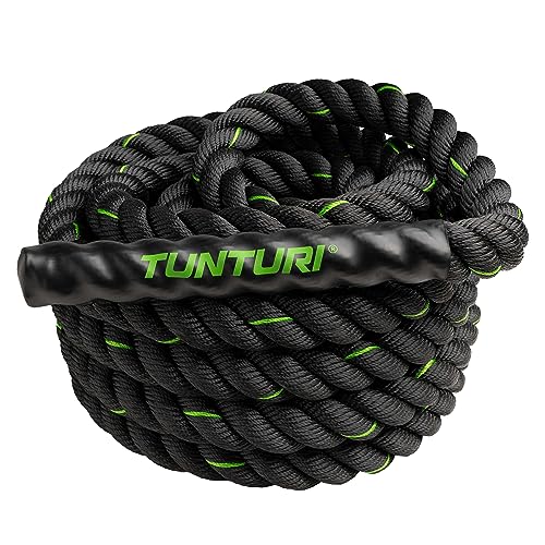 Tunturi Fitnessseil, Battle Rope, 9 Meter (7,5 kg), Functional Training Seil von Tunturi
