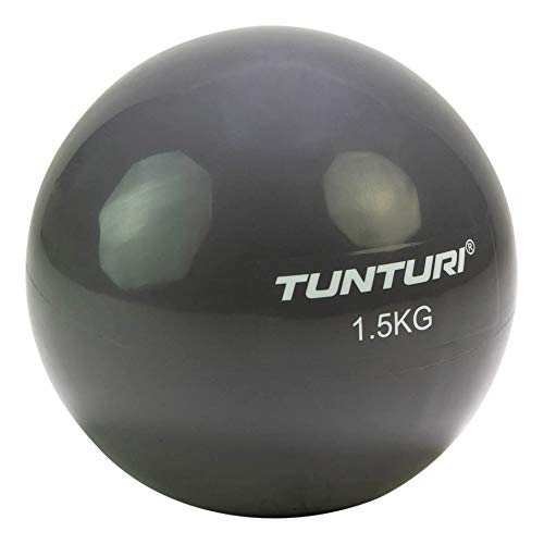 Tunturi fitnessball 13 cm 1,5 kg Vinyl grau von Tunturi