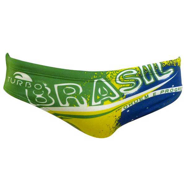 Turbo Brasil Swimming Brief Grün XL Mann von Turbo