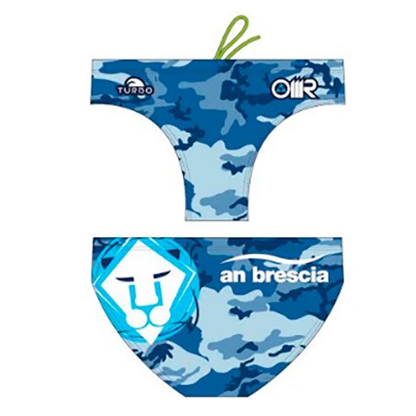 Turbo Brecia Swimming Brief Blau 12-24 Months Junge von Turbo