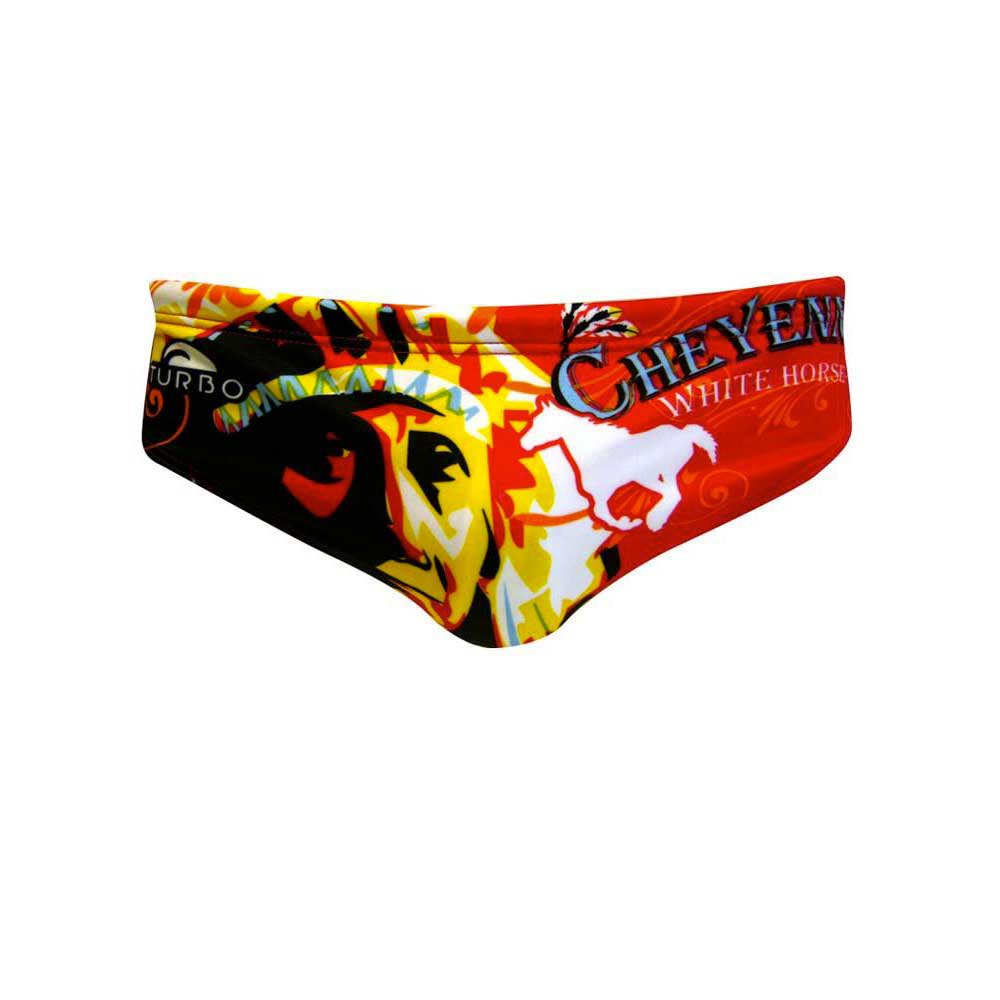 Turbo Cheyenne Swimming Brief Mehrfarbig 9-10 Years Junge von Turbo