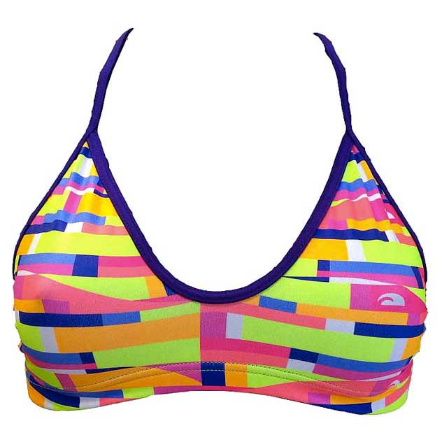 Turbo Colorwaves Bikini Top Mehrfarbig 3XL Frau von Turbo