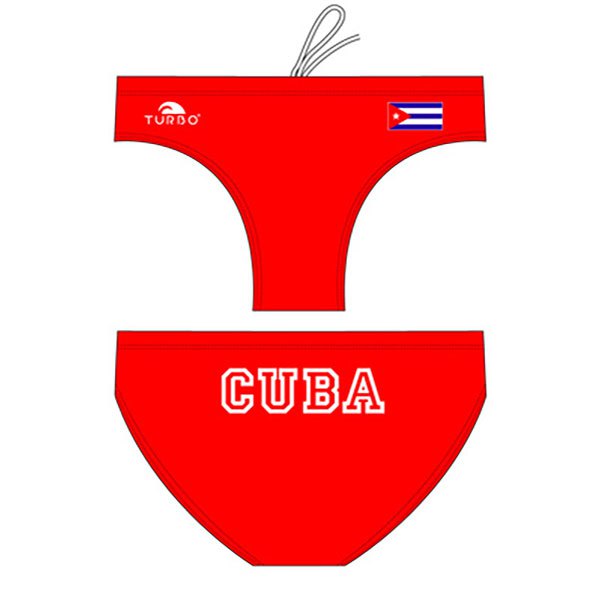 Turbo Cuba Swimming Brief Rot 12-24 Months Junge von Turbo