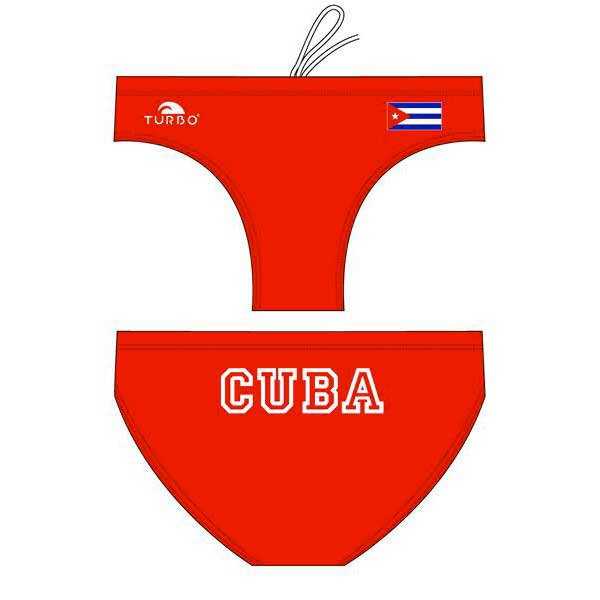 Turbo Cuba Swimming Brief Rot 2XL Mann von Turbo