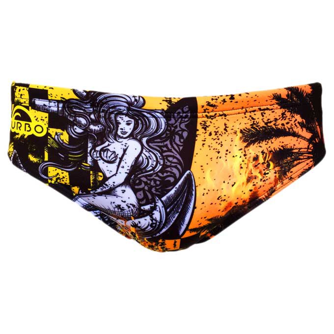 Turbo Dirty Surf Swimming Brief Orange 2XL Mann von Turbo