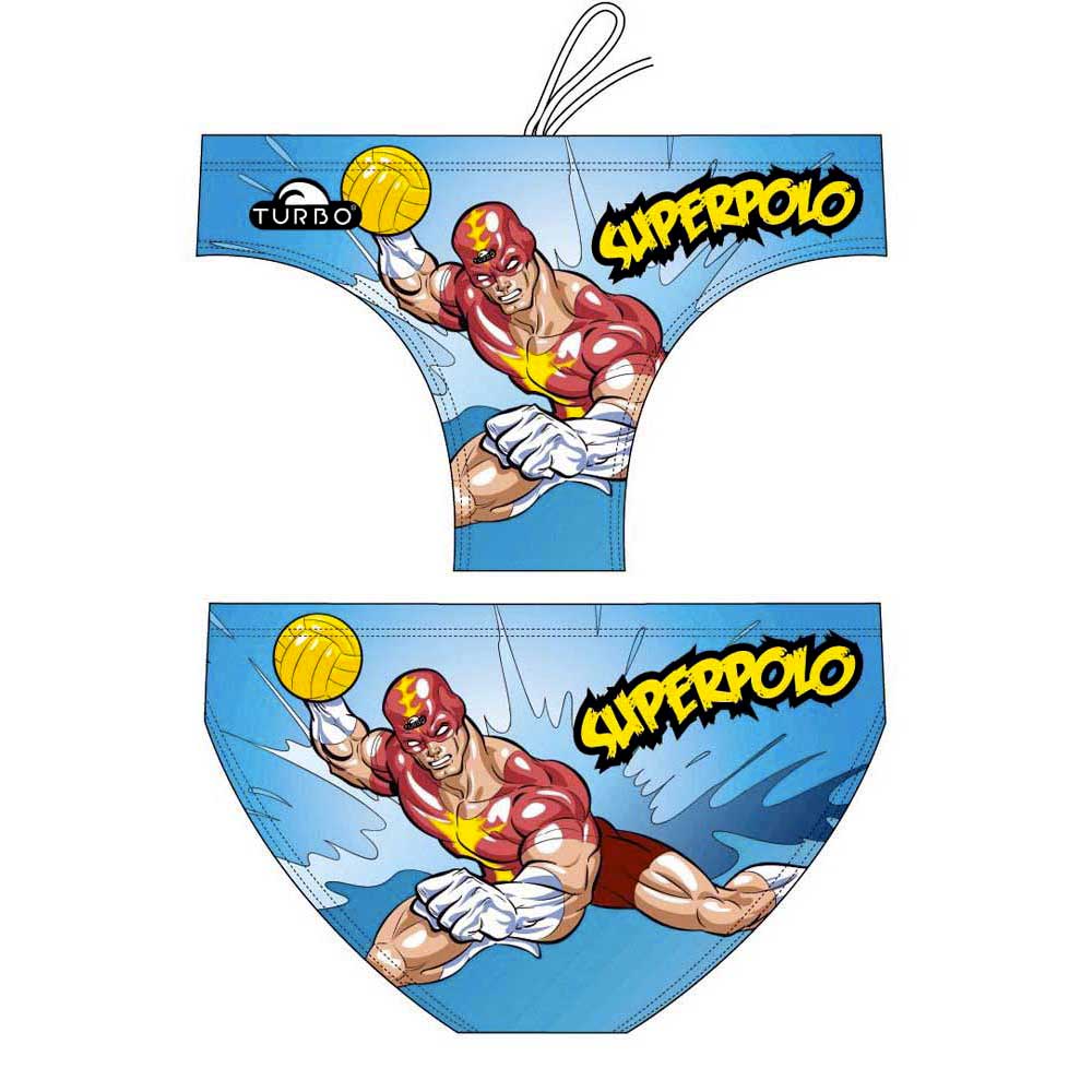 Turbo Heroe Swimming Brief Mehrfarbig 2XL Mann von Turbo