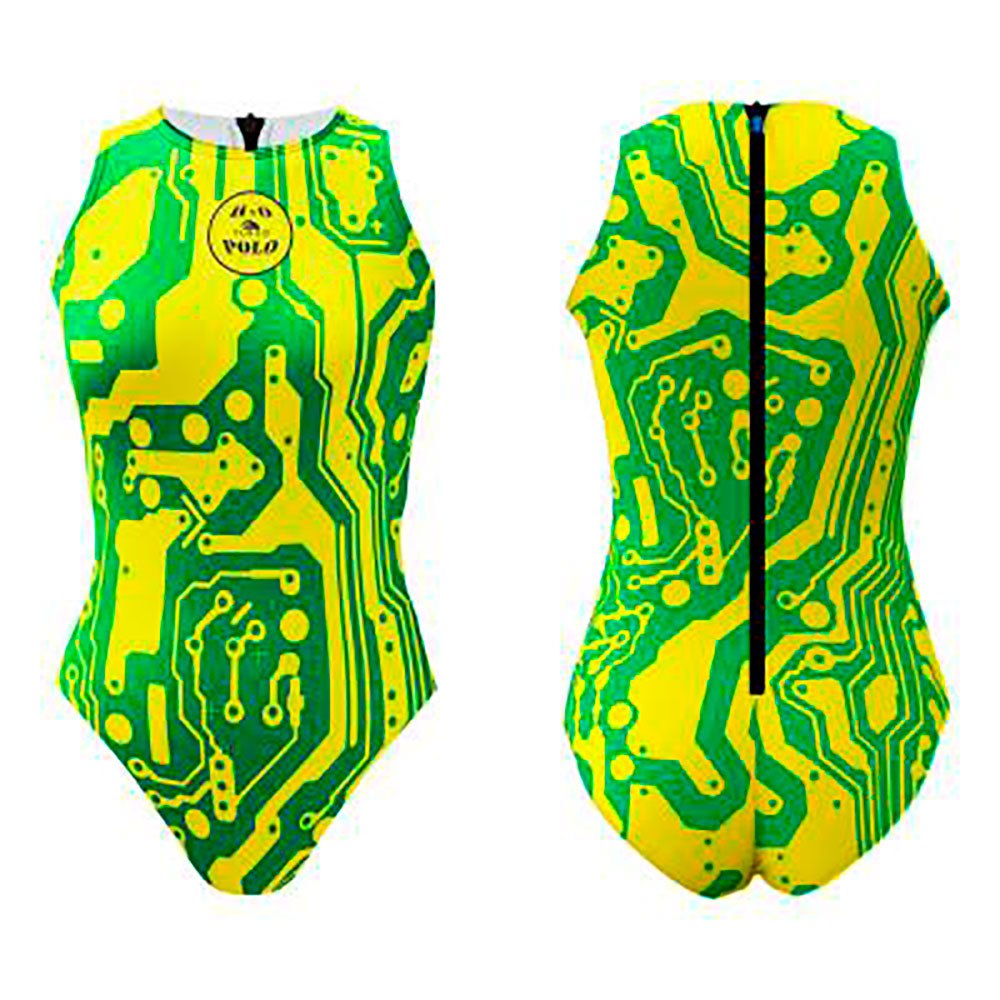 Turbo High Tech Swimsuit Grün 3XL Frau von Turbo