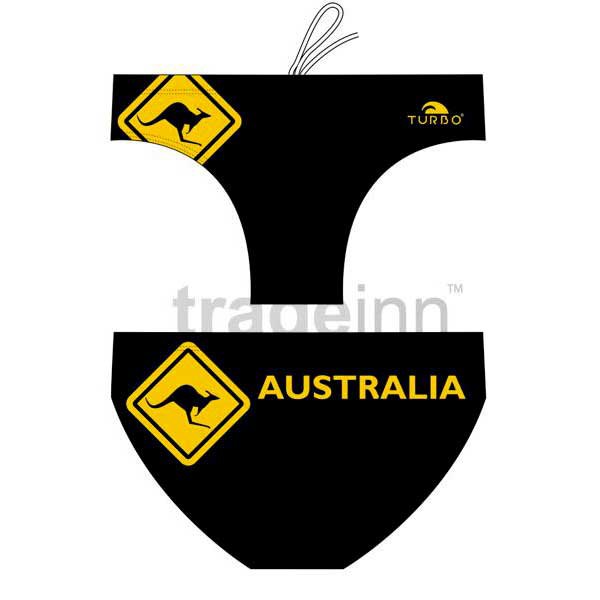 Turbo Kangoroo Australia Swimming Brief Schwarz 3XL Mann von Turbo