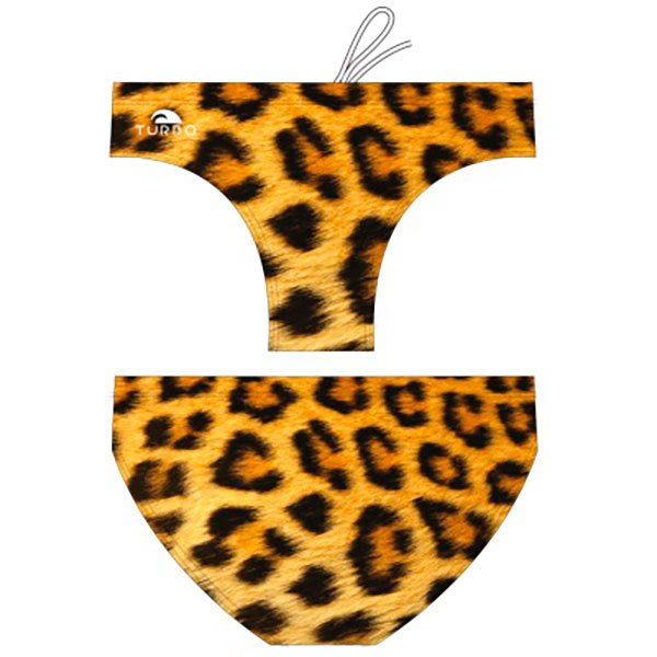 Turbo Leopard 2019 Swimming Brief Orange 9-10 Years Junge von Turbo