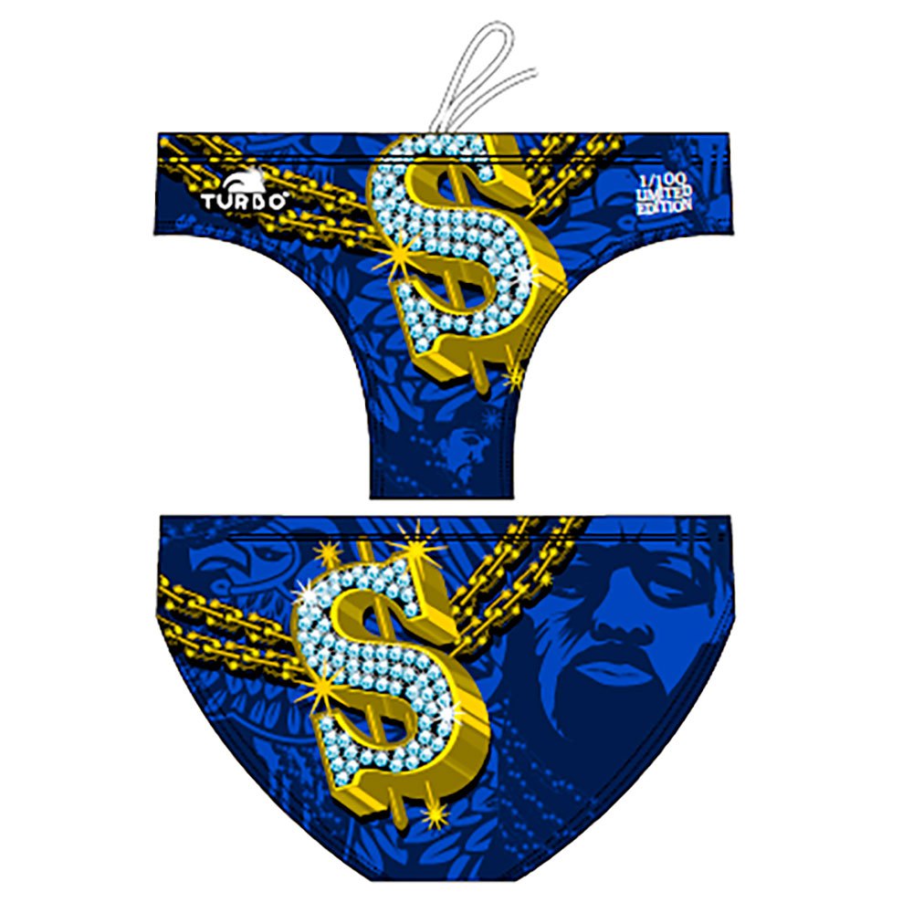 Turbo Limited Edition Swimming Brief Blau S Mann von Turbo