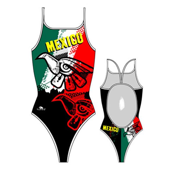 Turbo Mexican Falcon Thin Strap Swimsuit  5-6 Years Mädchen von Turbo