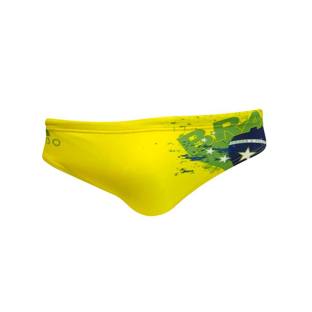 Turbo New Brazil Swimming Brief Gelb 5XL Mann von Turbo