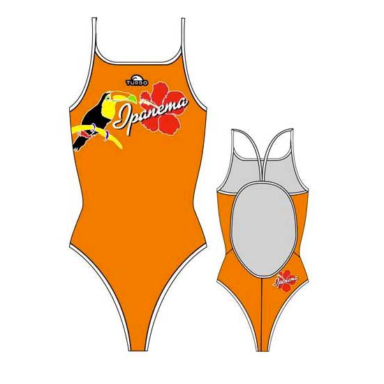 Turbo New Ipannema Swimsuit Orange 2XL Frau von Turbo