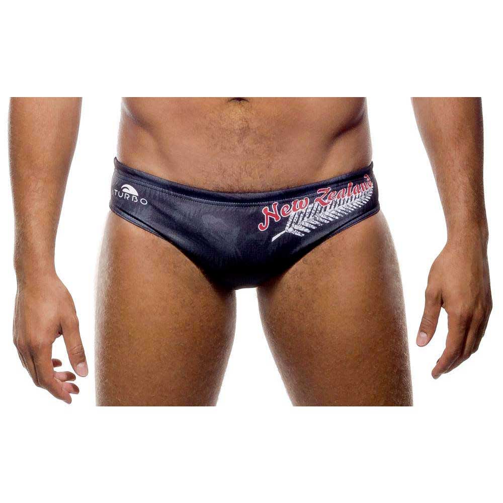 Turbo New Zealand Feather Swimming Brief Schwarz 4XL Mann von Turbo