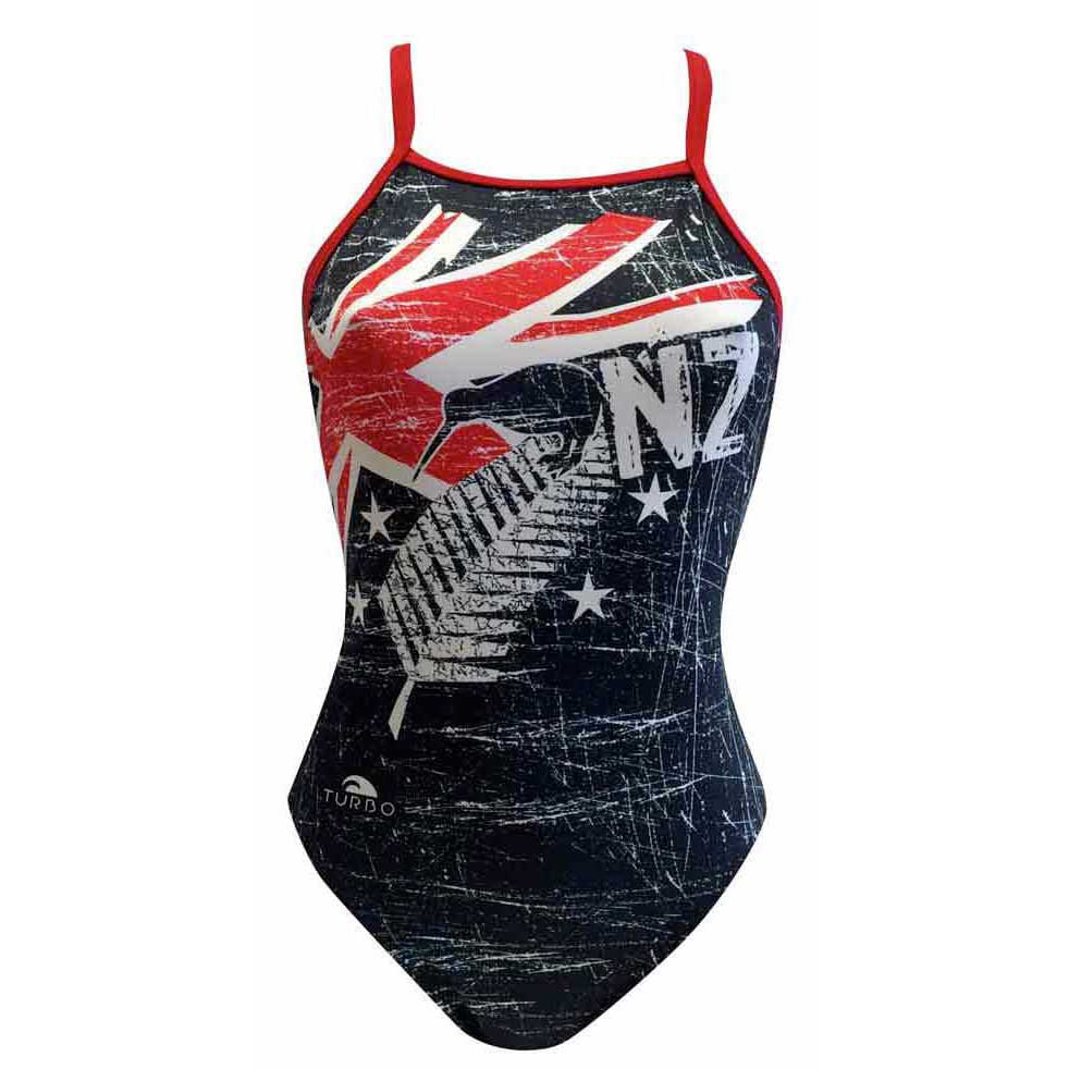 Turbo New Zealand Vintage 2013 Swimsuit Schwarz 2XL Frau von Turbo