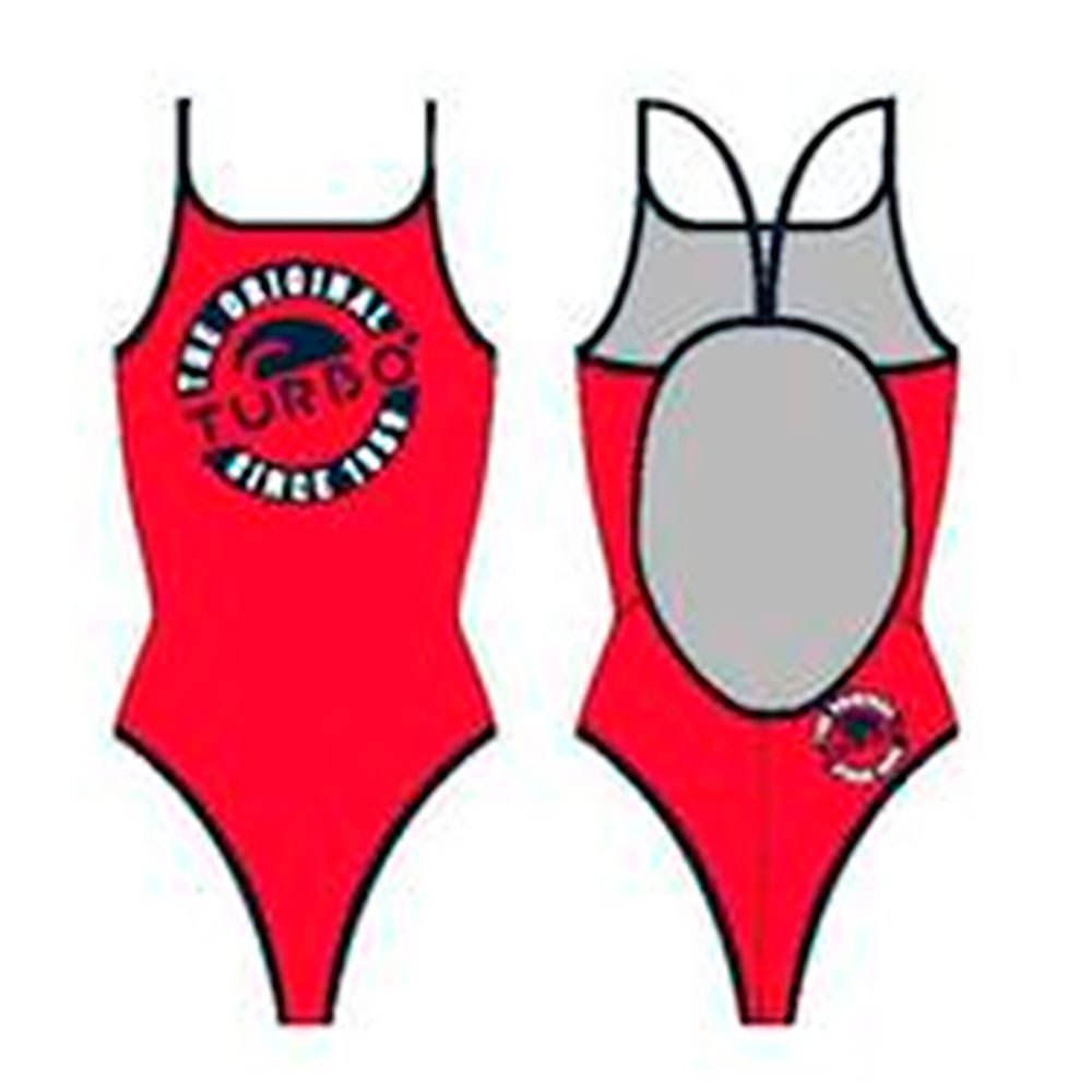 Turbo Original Swimsuit Rot 5XL Frau von Turbo