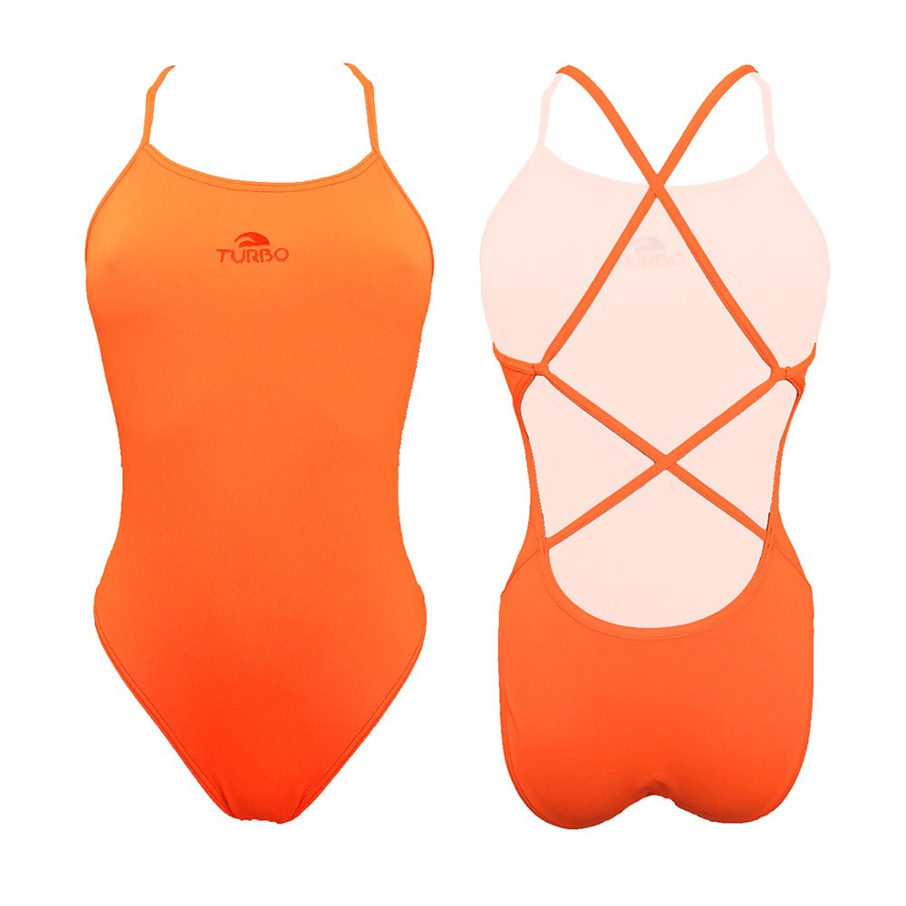 Turbo Patron Sirene Swimsuit Orange 3XL Frau von Turbo