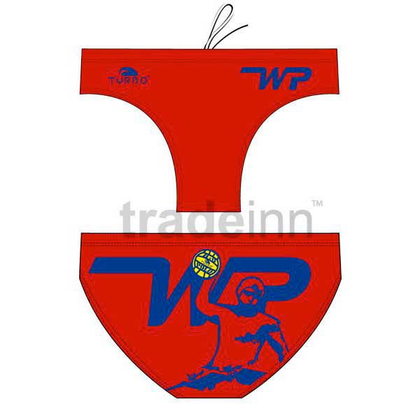 Turbo Player Swimming Brief Rot L Mann von Turbo