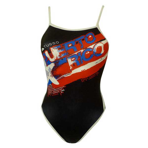 Turbo Puerto Rico Swimsuit Schwarz 4XL Frau von Turbo