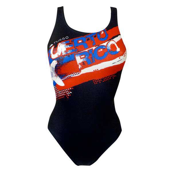 Turbo Puerto Rico Swimsuit Schwarz M Frau von Turbo