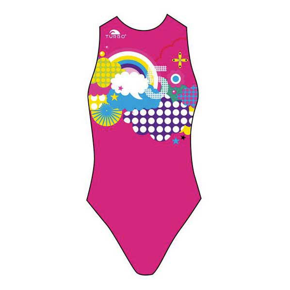 Turbo Rainbow Swimsuit Rosa L Frau von Turbo