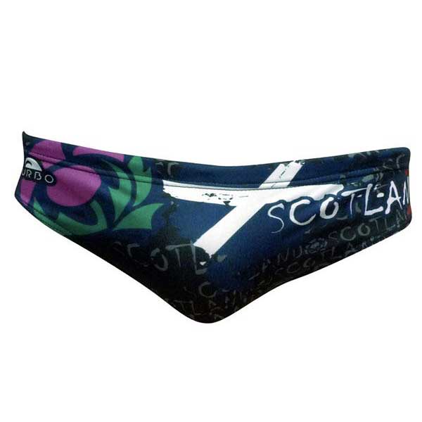 Turbo Scotland Swimming Brief Schwarz 9-10 Years Junge von Turbo