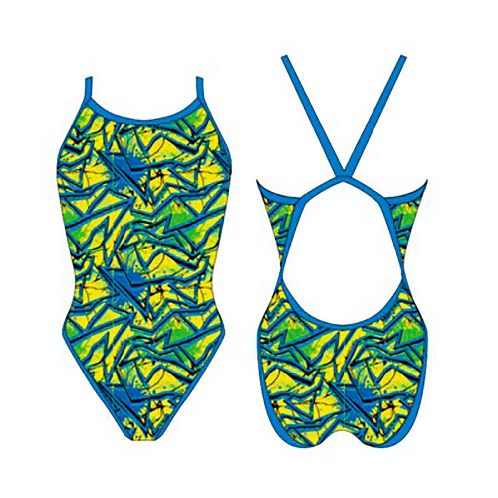 Turbo Shout Revolution Swimsuit  3-4 Years Mädchen von Turbo
