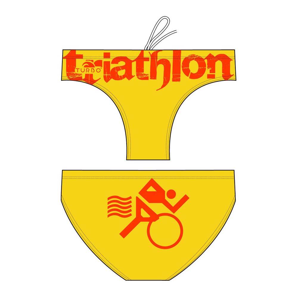 Turbo Triathlon Basic Swimming Brief Gelb M Mann von Turbo