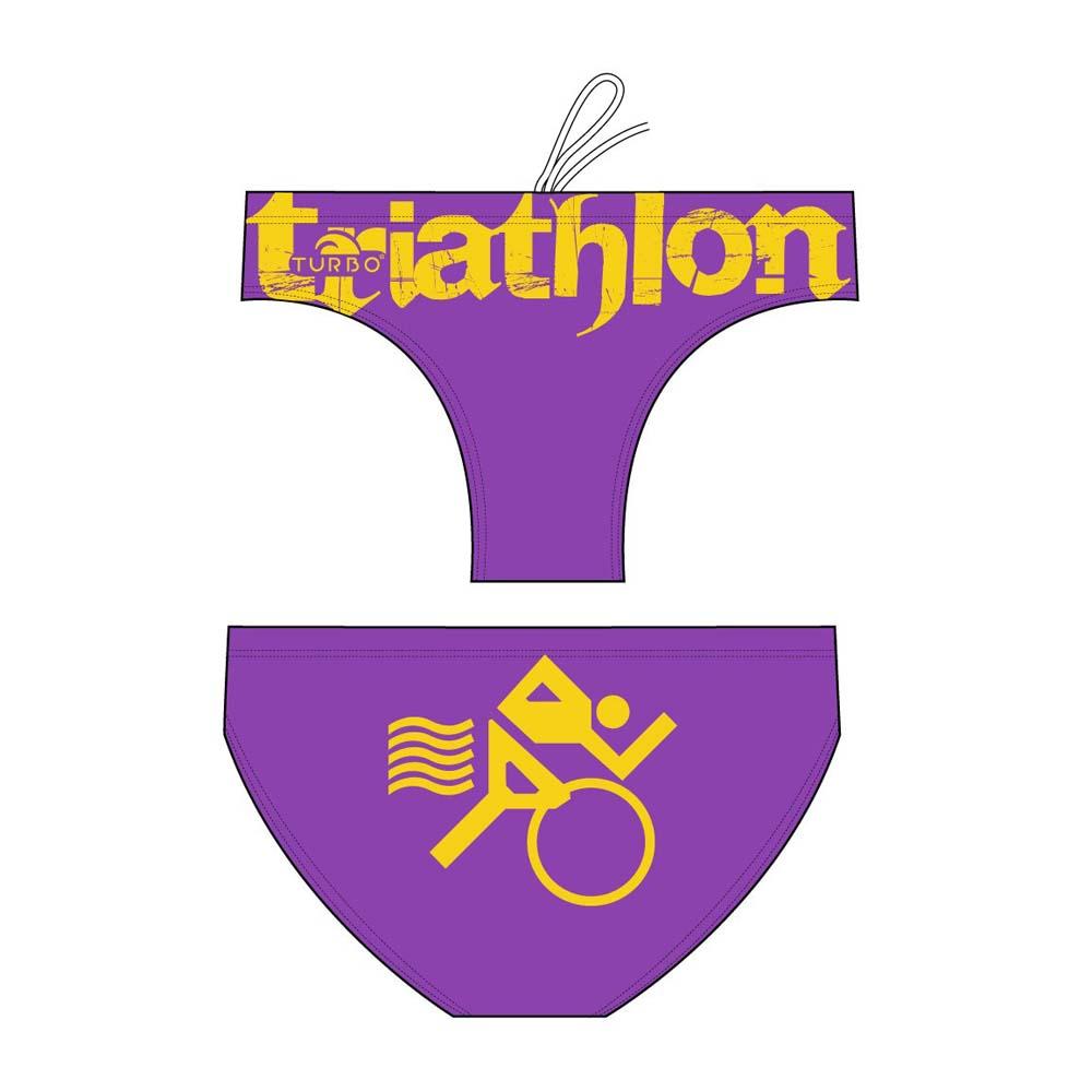 Turbo Triathlon Basic Swimming Brief Lila 3XL Mann von Turbo