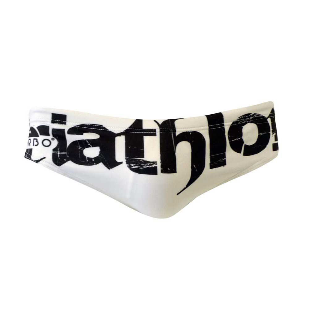 Turbo Triathlon Basic Swimming Brief Weiß 5XL Mann von Turbo