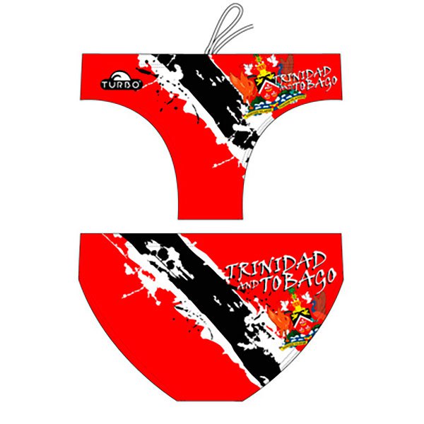 Turbo Trinidad Tobago Swimming Brief Rot 4XL Mann von Turbo