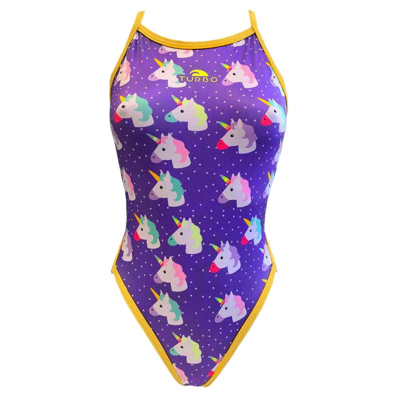 Turbo Unicorn Revolution Swimsuit Lila L Frau von Turbo