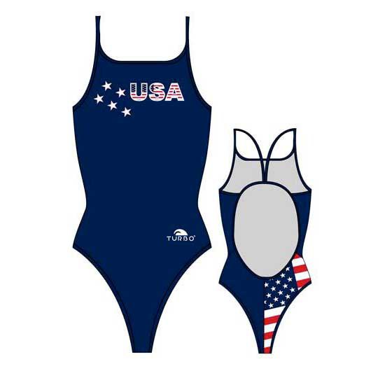 Turbo Usa Swimsuit Blau M Frau von Turbo