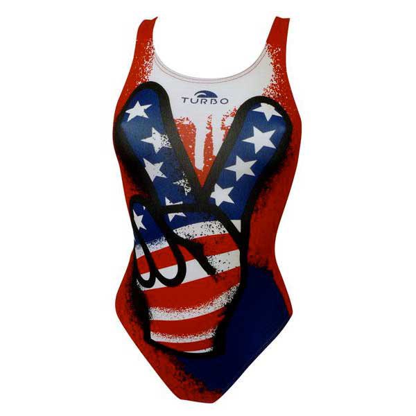 Turbo Victory Pro Resist Swimsuit Rot 11-12 Years Mädchen von Turbo