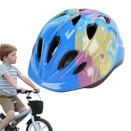Tuxxjzm Fahrradhelme für Kinder,Helme für Kinder - Skateboardhelme für Kinder | Verstellbare Schutzhelme für Kinder, Multisport-Kleinkindhelme, Fahrradhelme für Jungen und Mädchen von Tuxxjzm