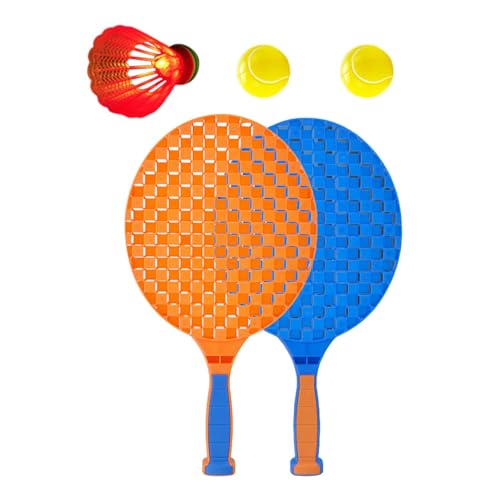 Tuxxjzm Tennisschläger Kinder,Kinder-Tennis-Set | Jugend-Tennisschläger-Sport - Kleinkind-Tennisschläger, interaktives Tennis-Set für Kinder, Outdoor-Indoor-Tennis-Sportspiele von Tuxxjzm