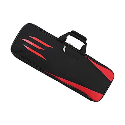 Tuzoo Tragbarer Bogenetui Pfeilköcher, Kompakte Bogentasche für das Schießen im Freien(rot) von Tuzoo