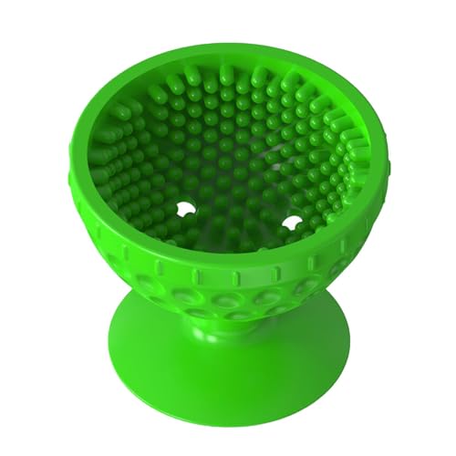 Tvnlolm Tragbare Golfballwaschanlage, tragbarer Golfballreiniger - Saugnapf-Unterseite, weiche Silikon-Golfball-Unterlegscheibe | Tragbares innovatives Golfzubehör, multifunktionale Reinigungsbürste von Tvnlolm