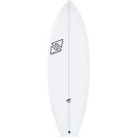 TwinsBros Ant FCS2 5'1 Ultralight Surfboard white von TwinsBros