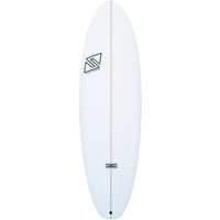 TwinsBros Billy Belly FCS2 6'6 Surfboard white von TwinsBros