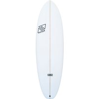 TwinsBros Billy Belly Future 6'2 Surfboard white von TwinsBros